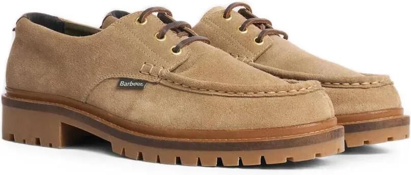 Barbour Paxton leren derby schoenen Beige - Foto 3