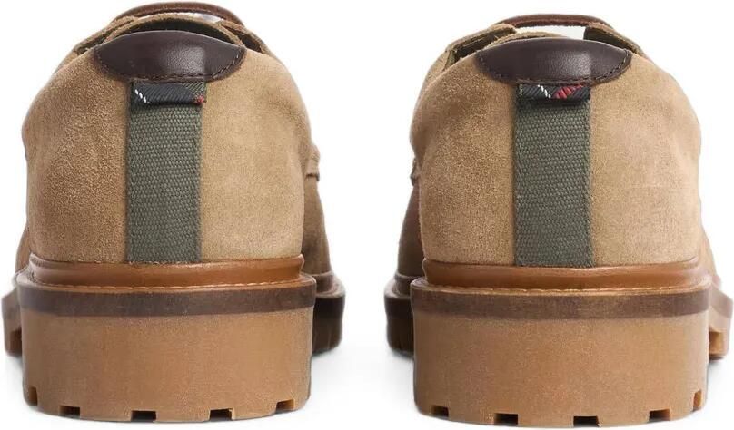 Barbour Paxton leren derby schoenen Beige - Foto 2
