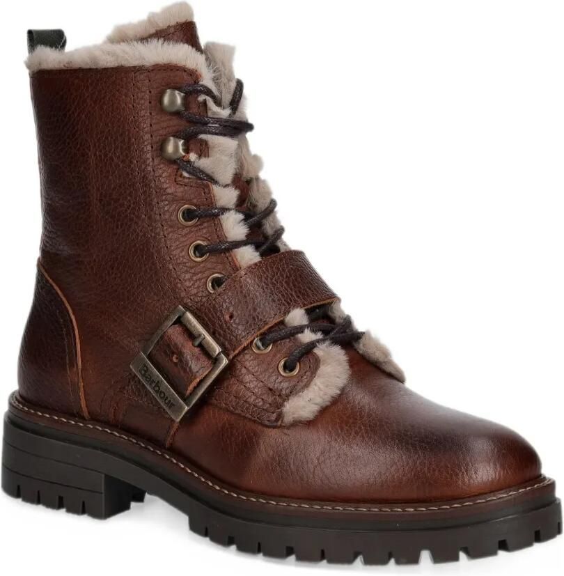 Barbour pendle leather boots Bruin
