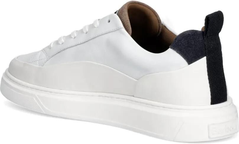 Barbour Stannington sneakers met logo-patch Wit - Foto 2