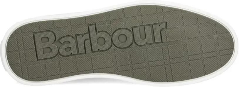 Barbour Stannington sneakers met logo-patch Wit - Foto 5
