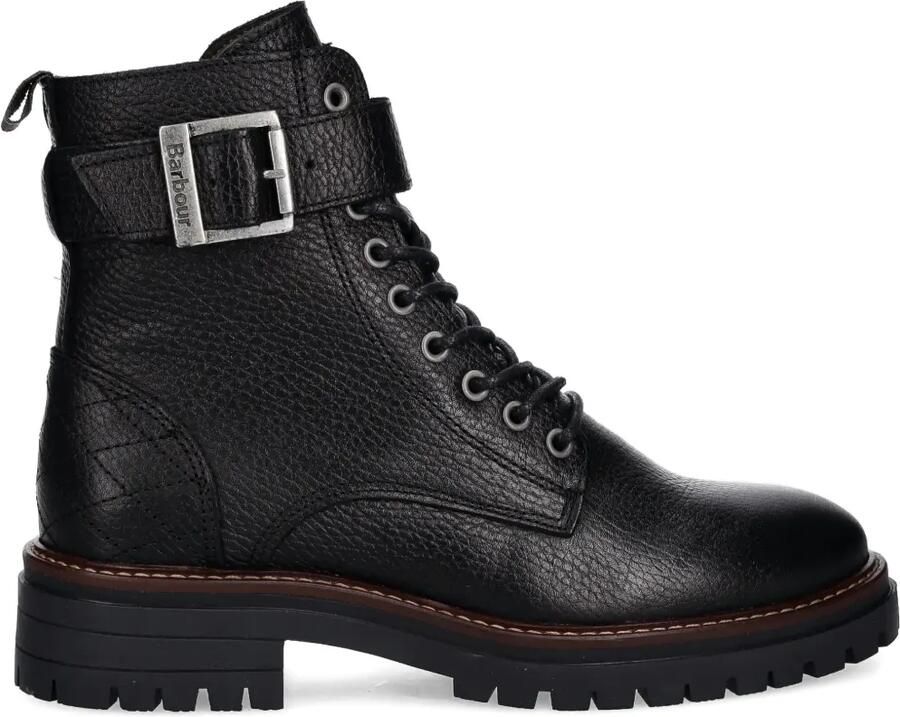 Barbour Veterlaarzen met gesp Zwart