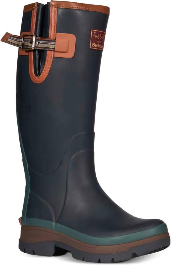 Barbour x Paul Smith Loves Wellington laarzen Blauw - Foto 2