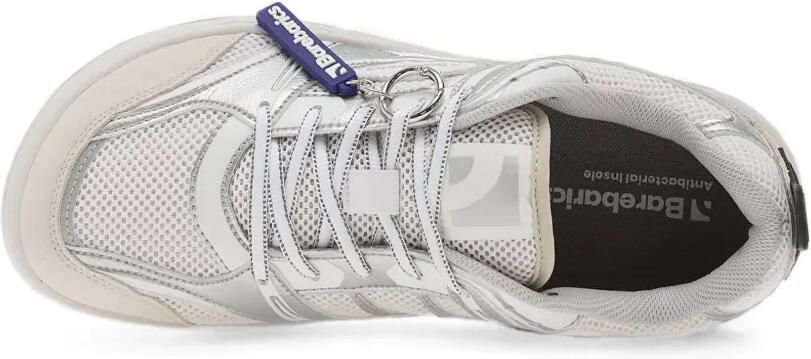 Barebarics Dropsta metallic sneakers met vlakken Zilver - Foto 4