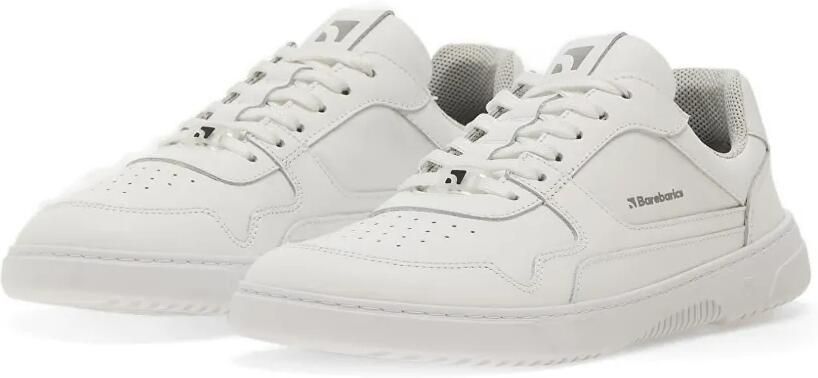 Barebarics geperforeerde sneakers met veter Wit - Foto 3