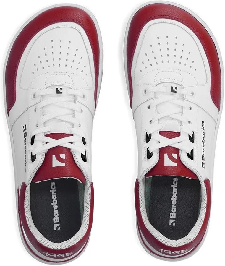 Barebarics Geperforeerde sneakers met vlakken Wit - Foto 2