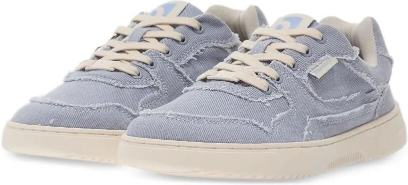 Barebarics Zing Denim sneakers met vlakken en franje Blauw - Foto 3