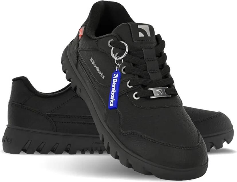 Barebarics Zing Frost sneakers met logopatch Zwart - Foto 4