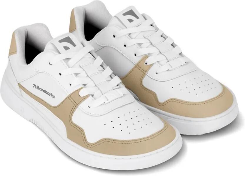Barebarics Zing geperforeerde sneakers met vlakken Wit - Foto 4