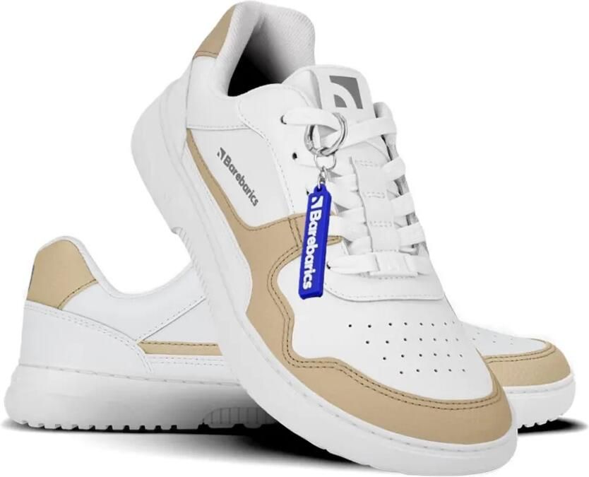 Barebarics Zing geperforeerde sneakers met vlakken Wit - Foto 3