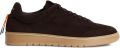 Barracuda Guga suède sneakers met geperforeerde details Bruin - Bruin