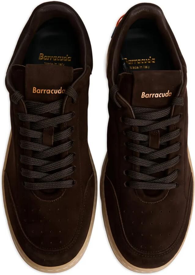 Barracuda Guga suède sneakers met geperforeerde details Bruin - Foto 2