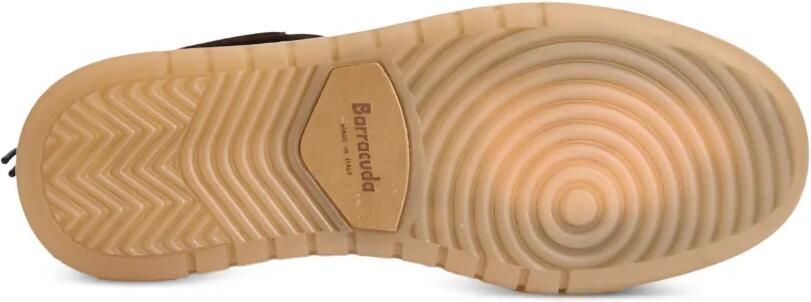 Barracuda Guga suède sneakers met geperforeerde details Bruin - Foto 5