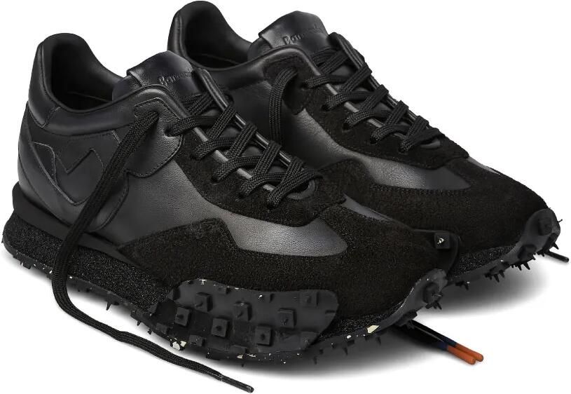 Barracuda Impact leren sneakers met vlakken Zwart - Foto 3