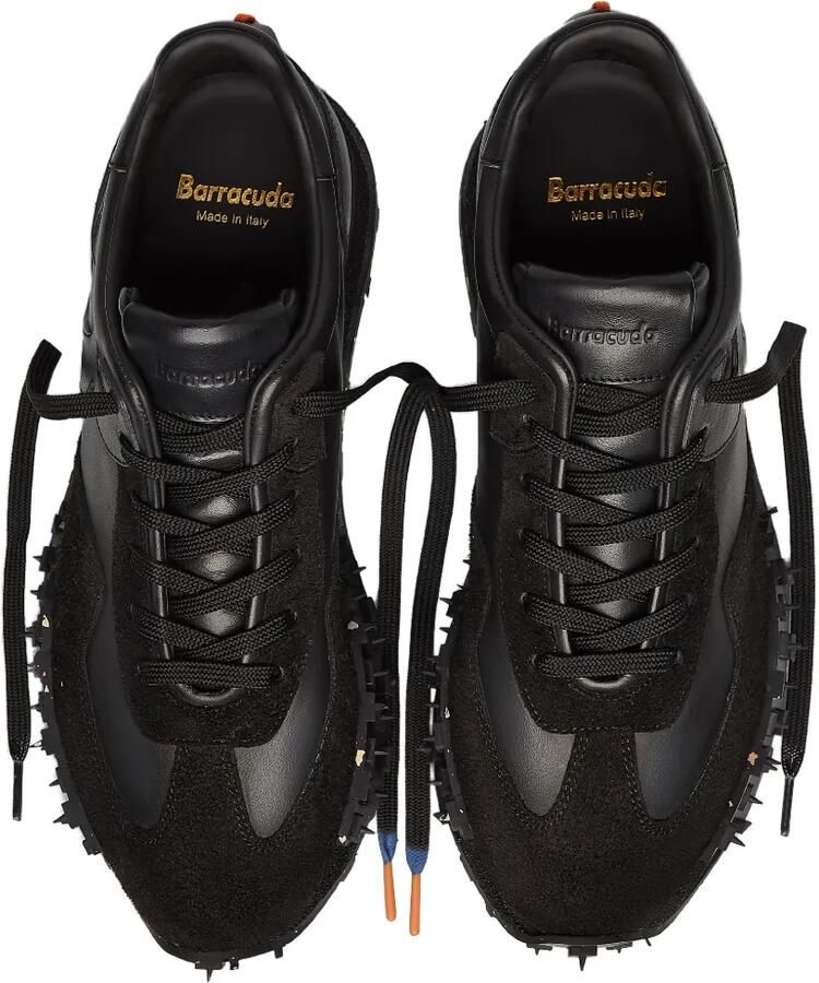 Barracuda Impact leren sneakers met vlakken Zwart - Foto 2