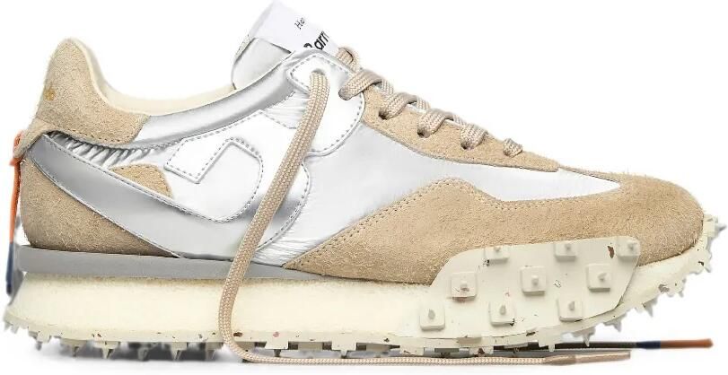 Barracuda Impact sneakers met vlakken en studs Beige