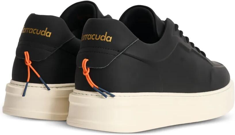 Barracuda Phoenix sneakers met geperforeerde details en vlakken Zwart - Foto 4