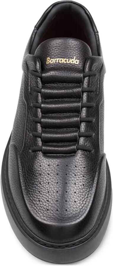 Barracuda Phoenix sneakers van leer met textuur Zwart - Foto 3