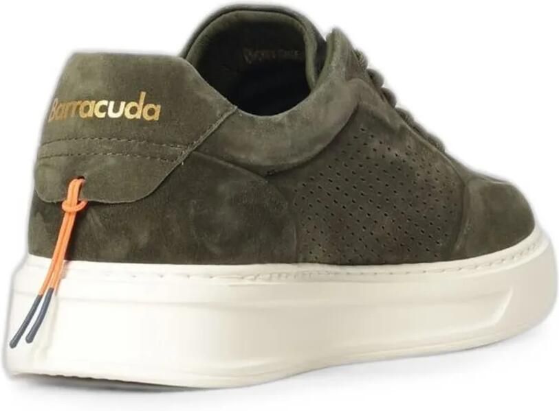 Barracuda Phoenix suède sneakers Groen