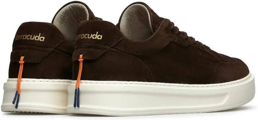 Barracuda Phoenix suède sneakers met vlakken Bruin - Foto 3