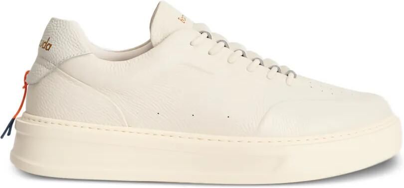 Barracuda Phoenix sneakers van leer met textuur Beige
