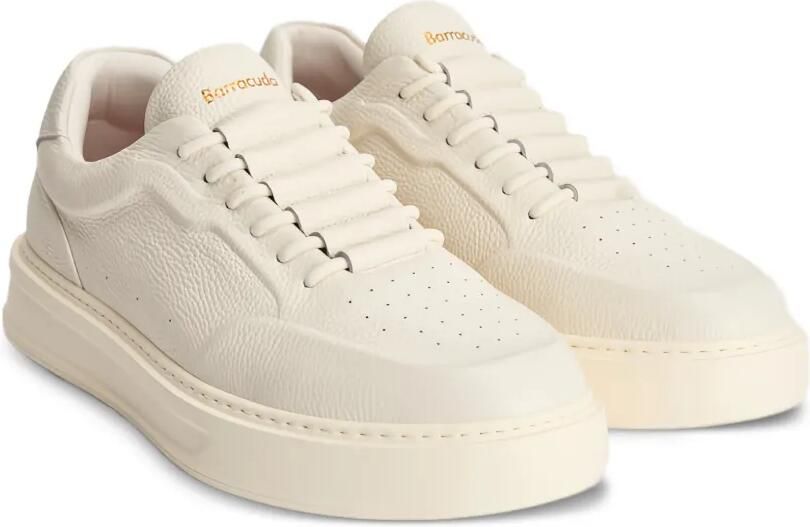 Barracuda Phoenix sneakers van leer met textuur Beige - Foto 3