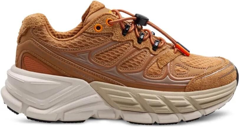 Barracuda Round-One sneakers met vlakken Bruin
