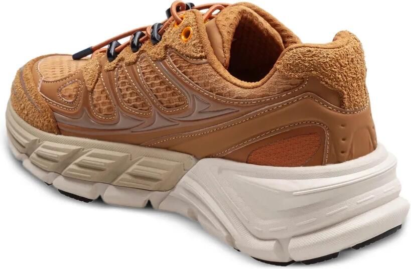 Barracuda Round-One sneakers met vlakken Bruin - Foto 2