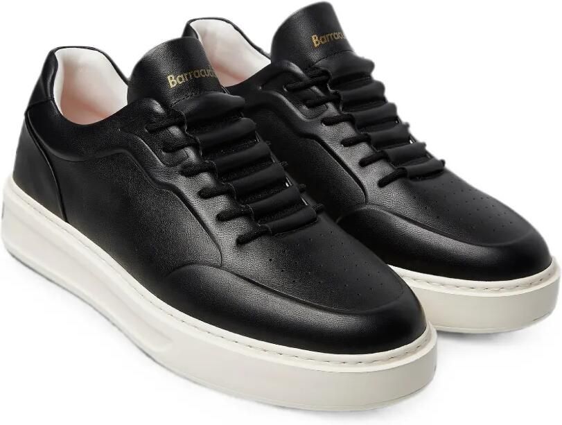 Barracuda Sneakers met geperforeerd detail Zwart - Foto 2