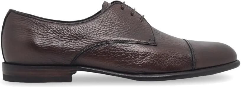 Barrett Derby schoenen met bewerkte neus Bruin