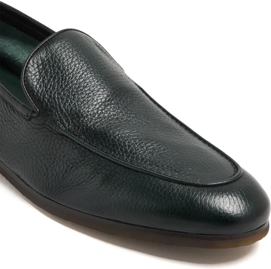 Barrett Dune leren loafers Groen - Foto 2