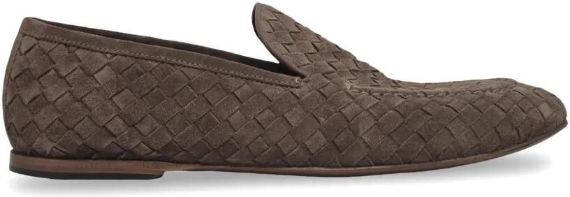 Barrett Geweven suède loafers Bruin