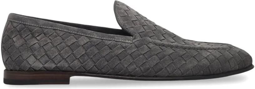 Barrett Geweven suède loafers Grijs