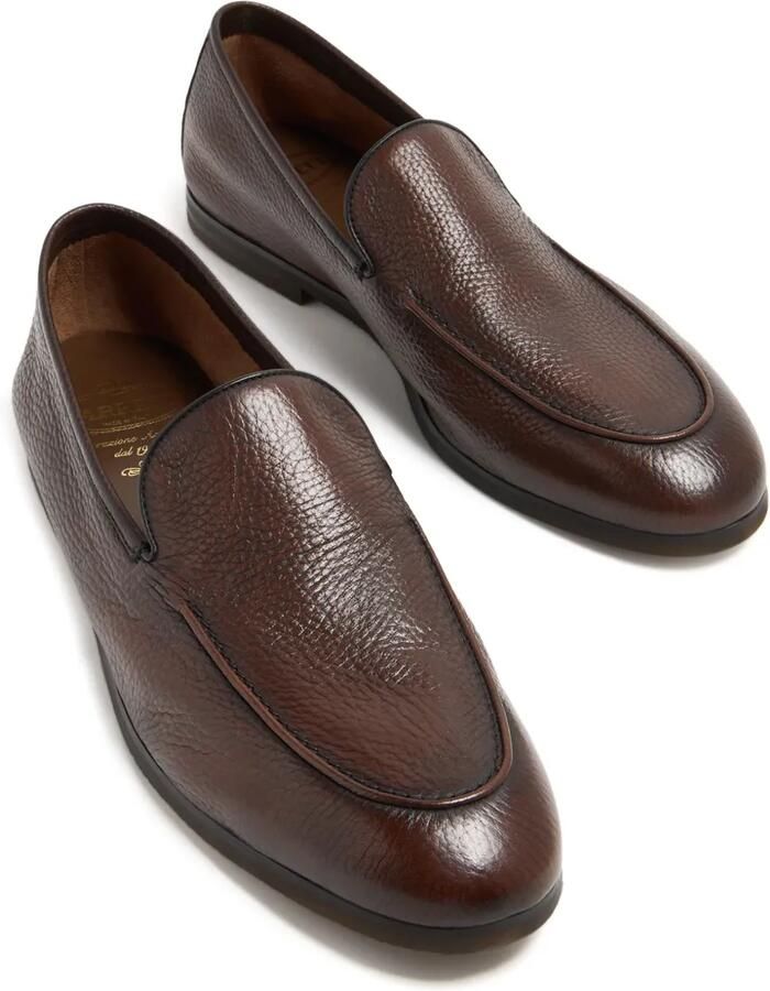 Barrett Leren loafers Bruin - Foto 2