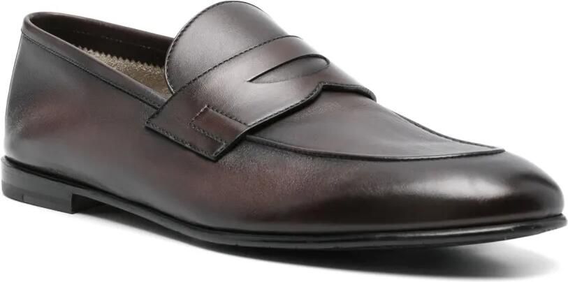 Barrett Leren loafers Bruin - Foto 2