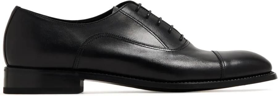 Barrett Leren Oxford schoenen Zwart