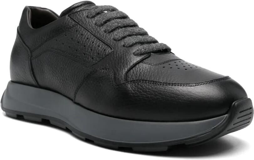 Barrett Leren sneakers Zwart - Foto 3
