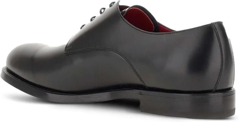 Barrett Leren veterschoenen Zwart - Foto 4