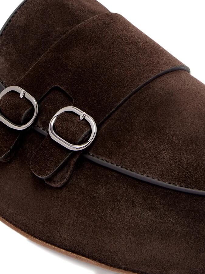 Barrett Muiltjes met gespbandje Bruin - Foto 2