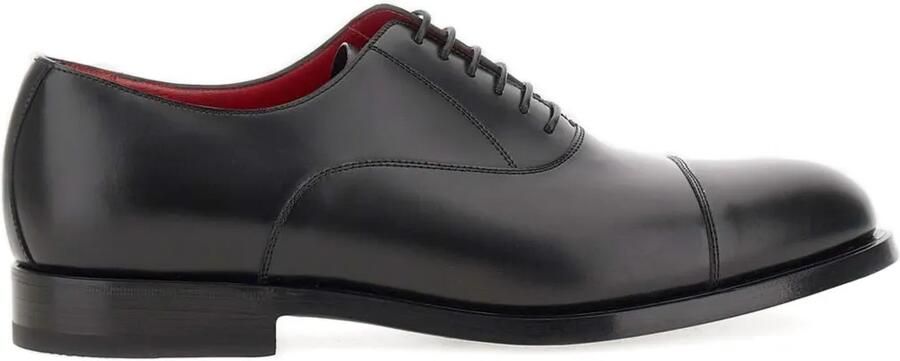 Barrett Oxford veterschoenen met bewerkte neus Zwart