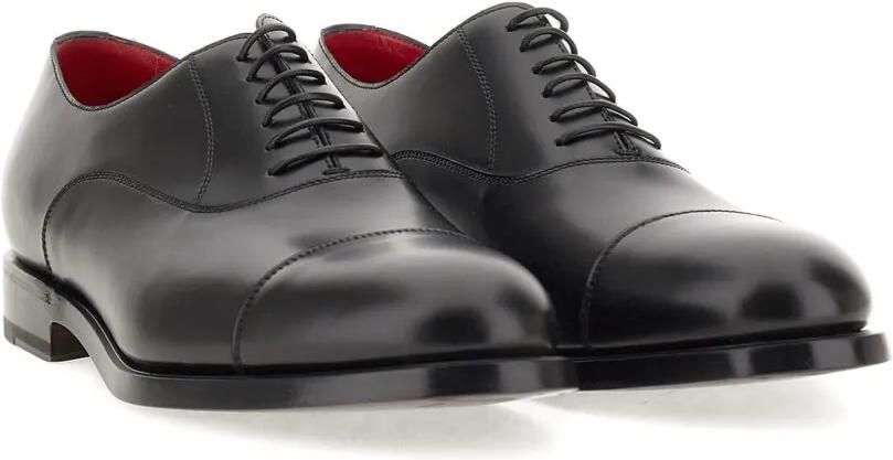 Barrett Oxford veterschoenen met bewerkte neus Zwart - Foto 3