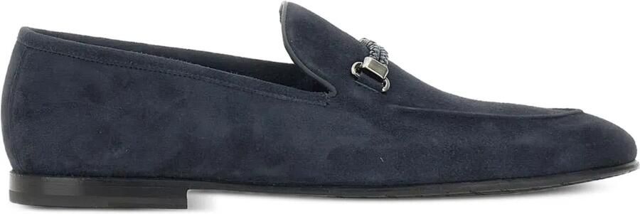 Barrett Suède gevlochten loafers Blauw