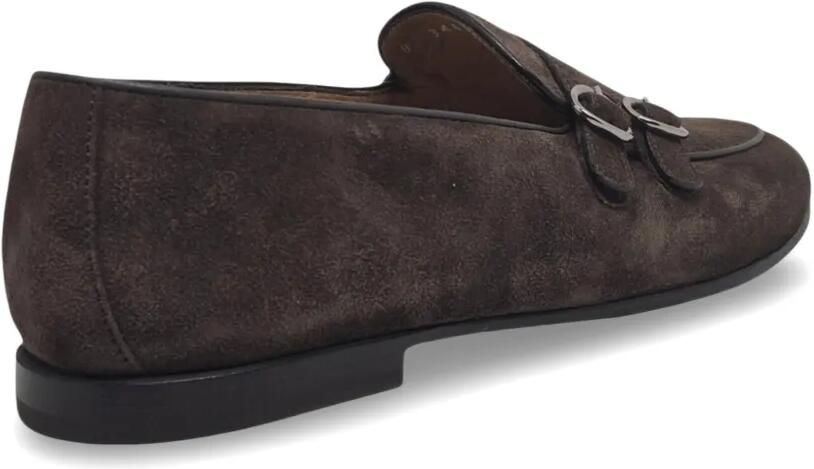 Barrett Suède loafers met dubbele bandjes Bruin - Foto 4