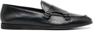 Barrett Loafers van geborsteld kalfsleer Blauw