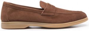 Barrett Penny loafers met ronde neus Bruin