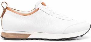 Barrett Sneakers met contrasterende afwerking Wit