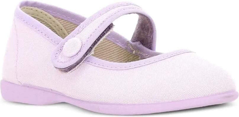 BATILAS Ballerina's met klittenband Roze