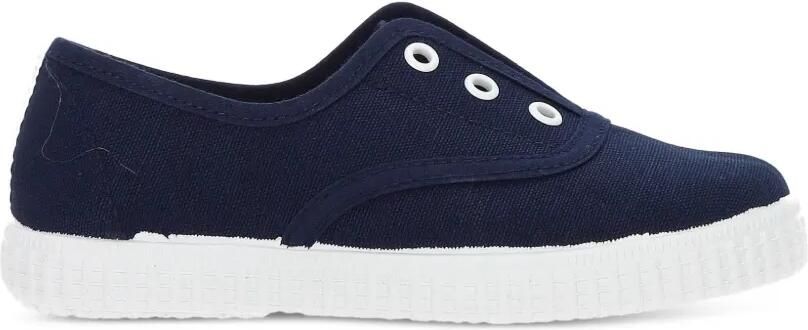 BATILAS Canvas sneakers met ringlets Blauw - Foto 4