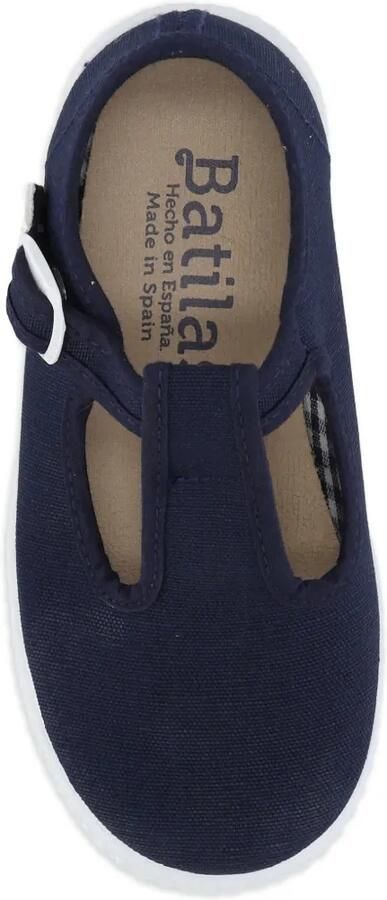 BATILAS Sneakers met gespsluiting en T-bar Blauw - Foto 3
