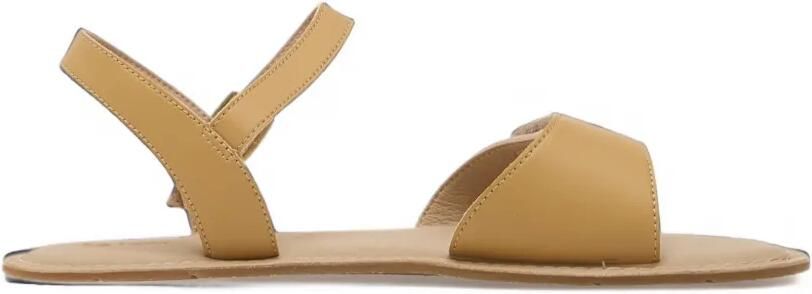 Be Lenka Barefoot platte sandalen met klittenband Beige